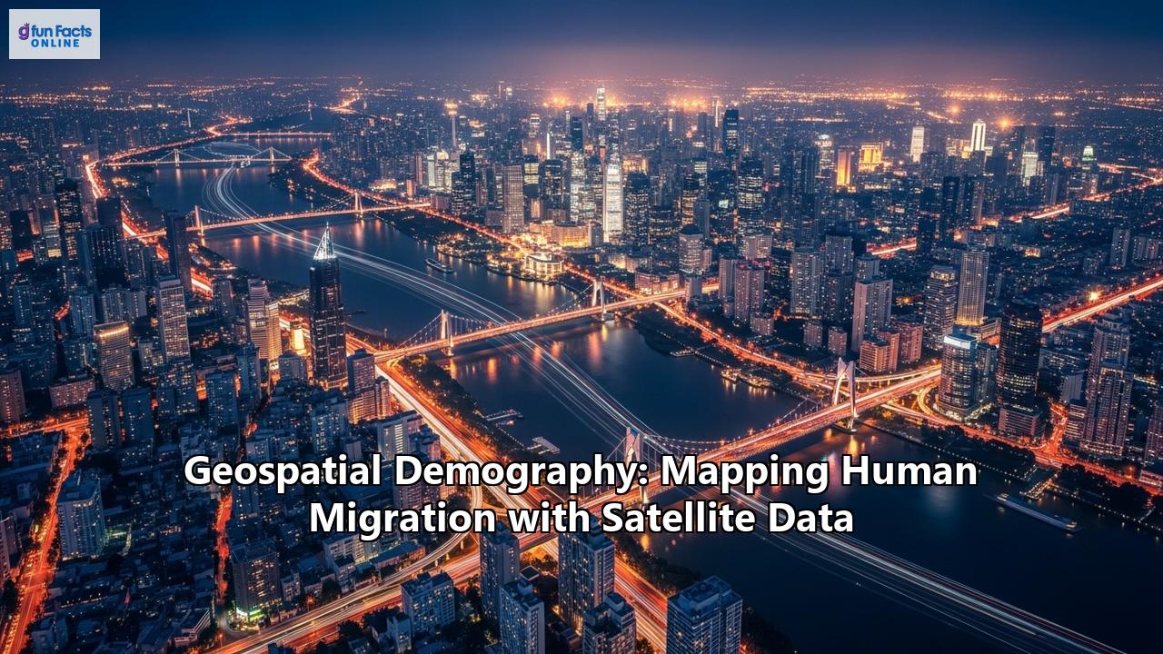 Geospatial Demography: Mapping Human Migration with Satellite Data