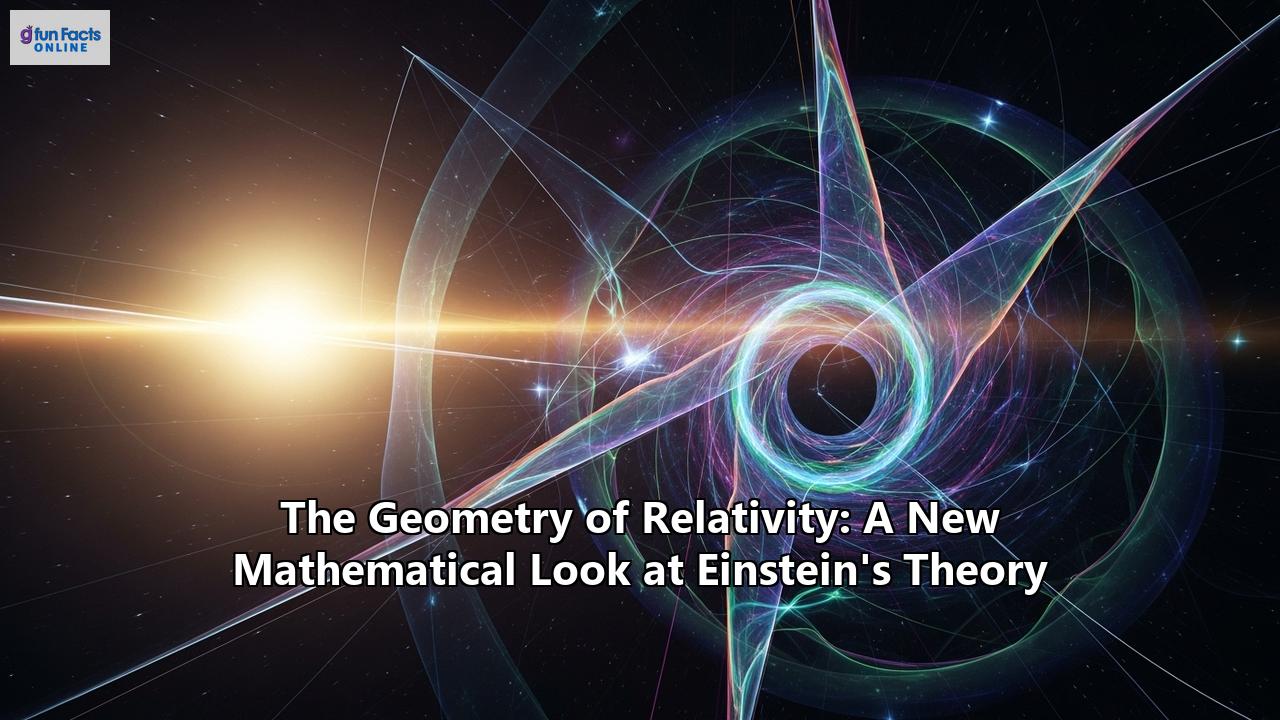 The Geometry of Relativity: A New Mathematical Look at Einstein's Theory