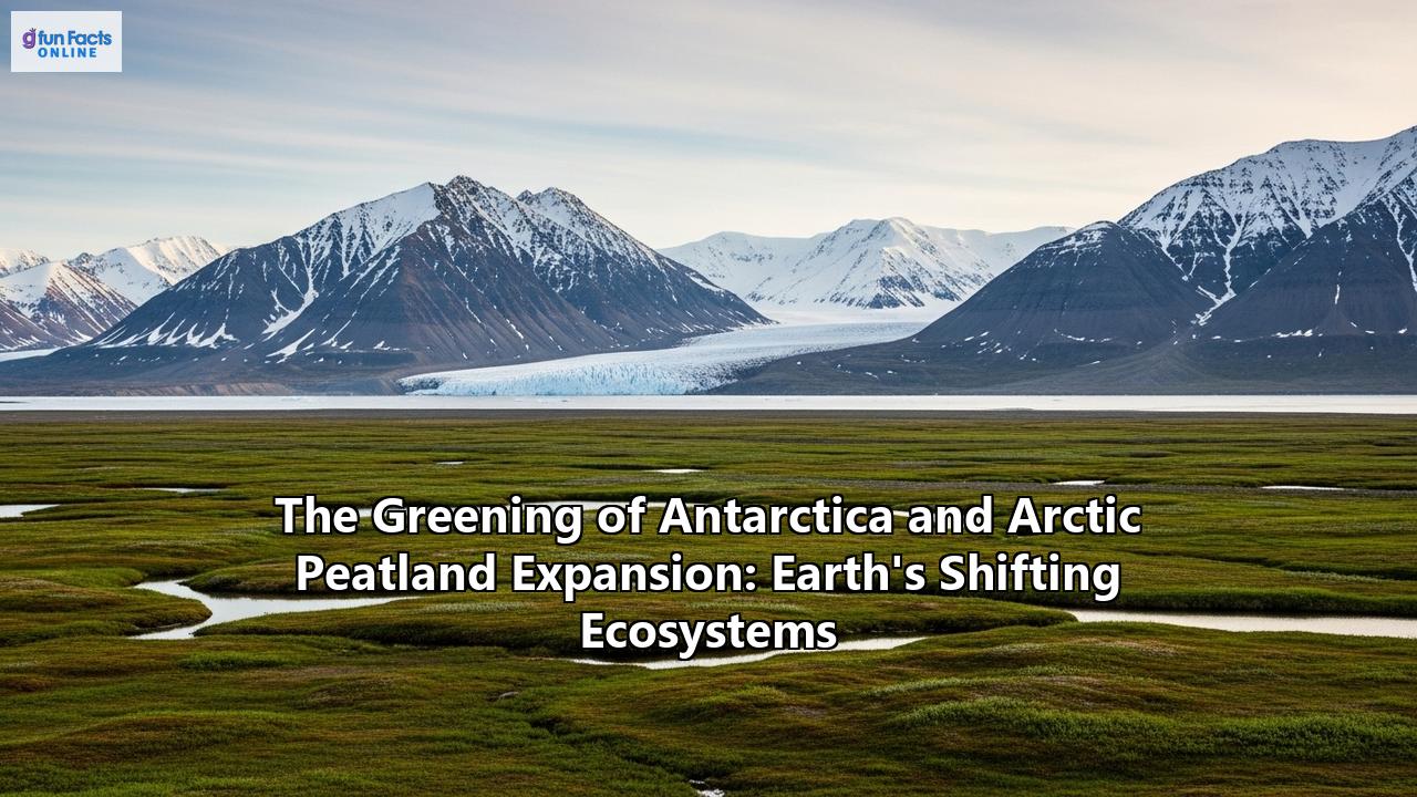 The Greening of Antarctica and Arctic Peatland Expansion: Earth's Shifting Ecosystems
