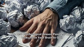 The Real Psychological Reason Pointless Work Tasks Force Your Brain to Quit