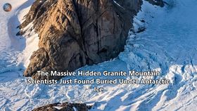 The Massive Hidden Granite Mountain Scientists Just Found Buried Under Antarctic Ice