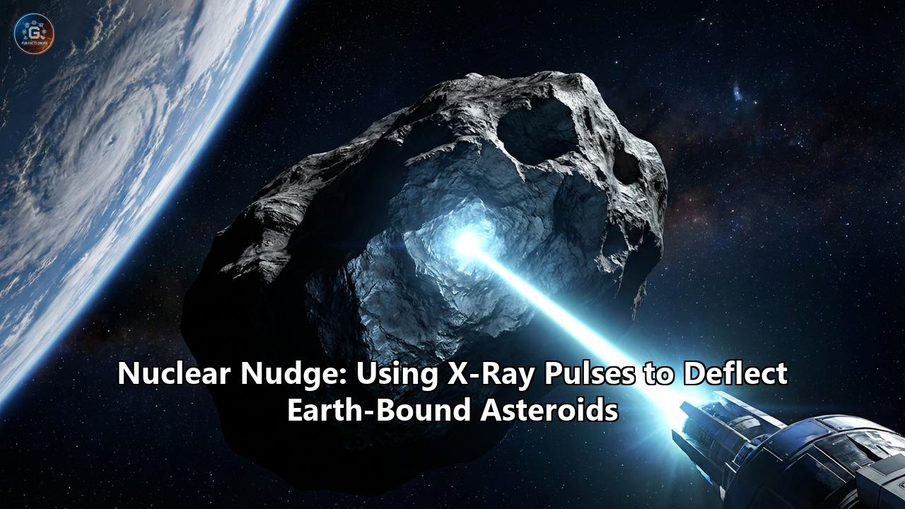 Nuclear Nudge: Using X-Ray Pulses to Deflect Earth-Bound Asteroids