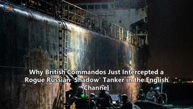 Why British Commandos Just Intercepted a Rogue Russian 'Shadow' Tanker in the English Channel