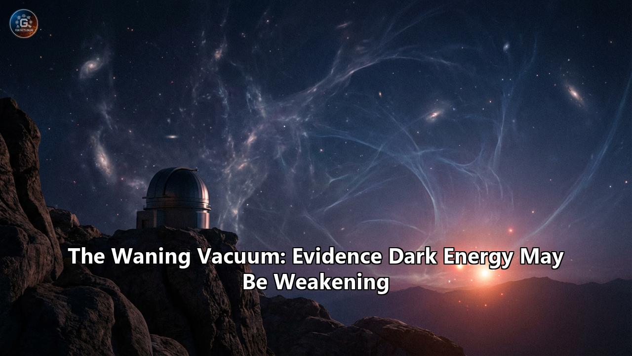 The Waning Vacuum: Evidence Dark Energy May Be Weakening