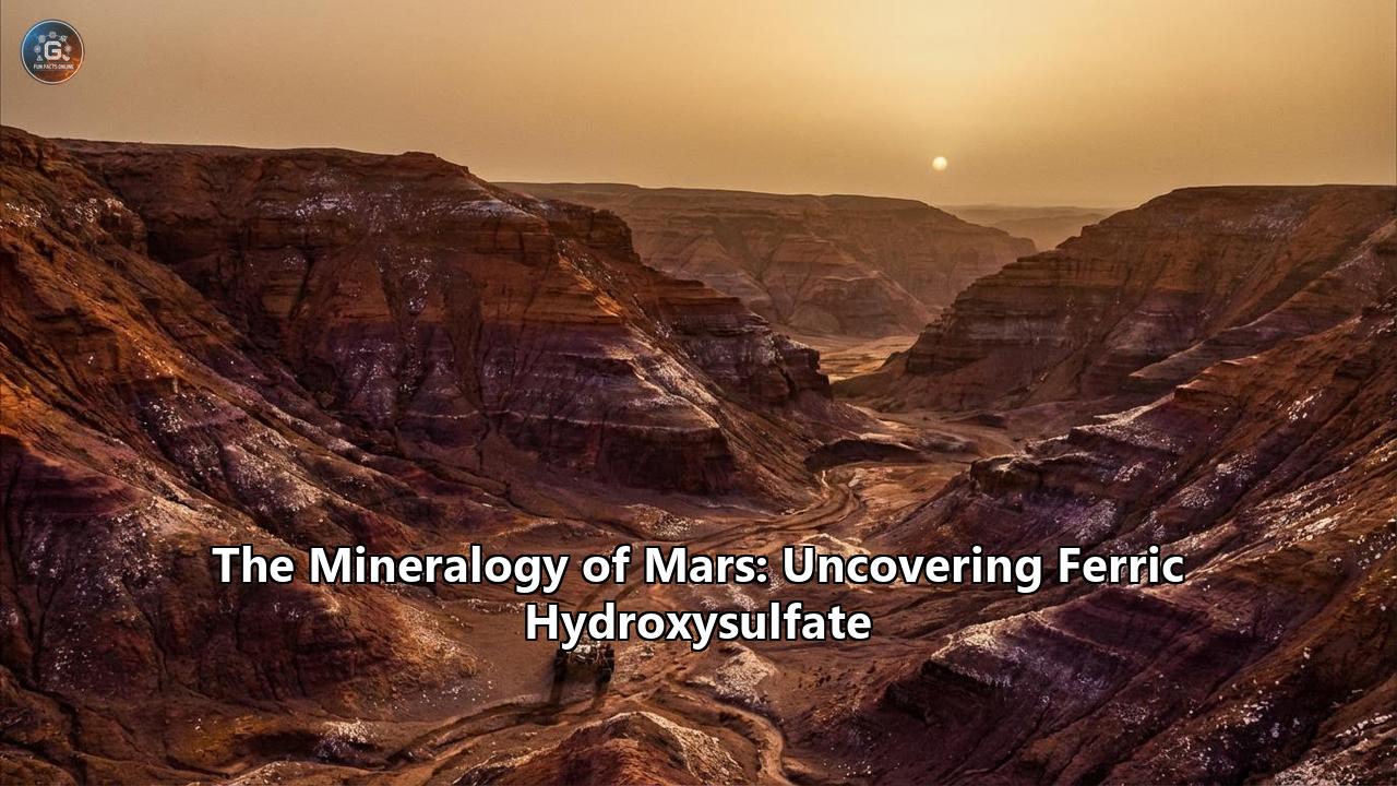 The Mineralogy of Mars: Uncovering Ferric Hydroxysulfate