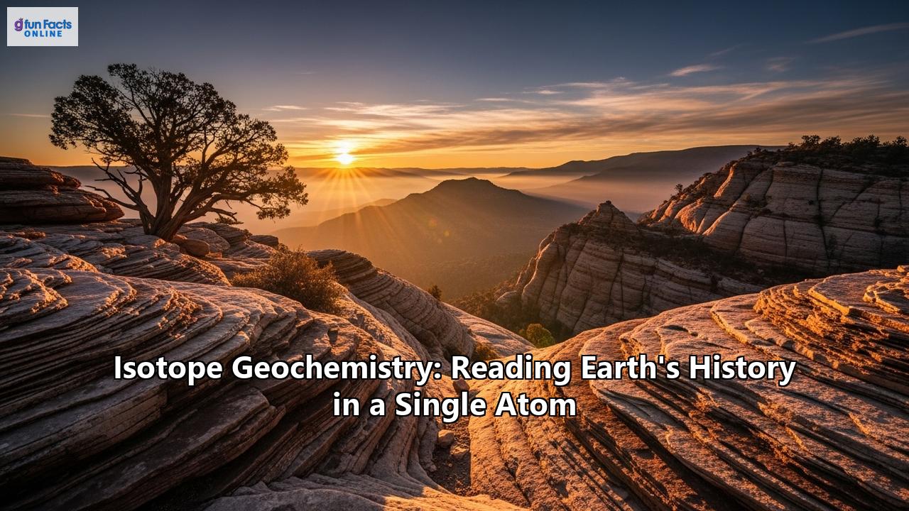 Isotope Geochemistry: Reading Earth's History in a Single Atom