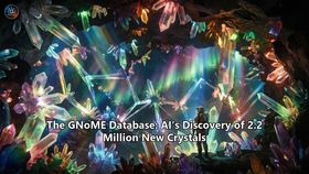 The GNoME Database: AI’s Discovery of 2.2 Million New Crystals