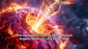 How Dying Stars Secretly Forge Massive Organic Molecules in a Single Step