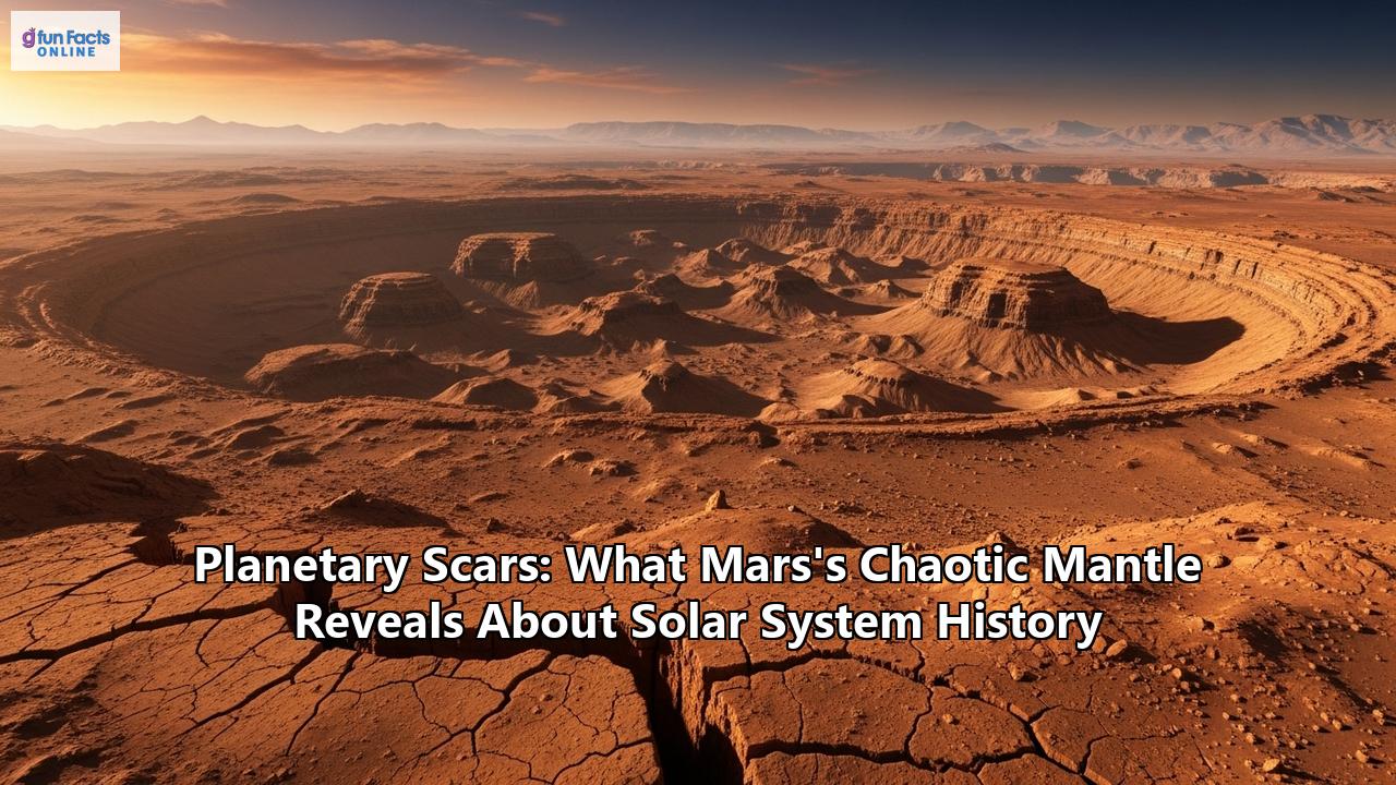 Planetary Scars: What Mars's Chaotic Mantle Reveals About Solar System History