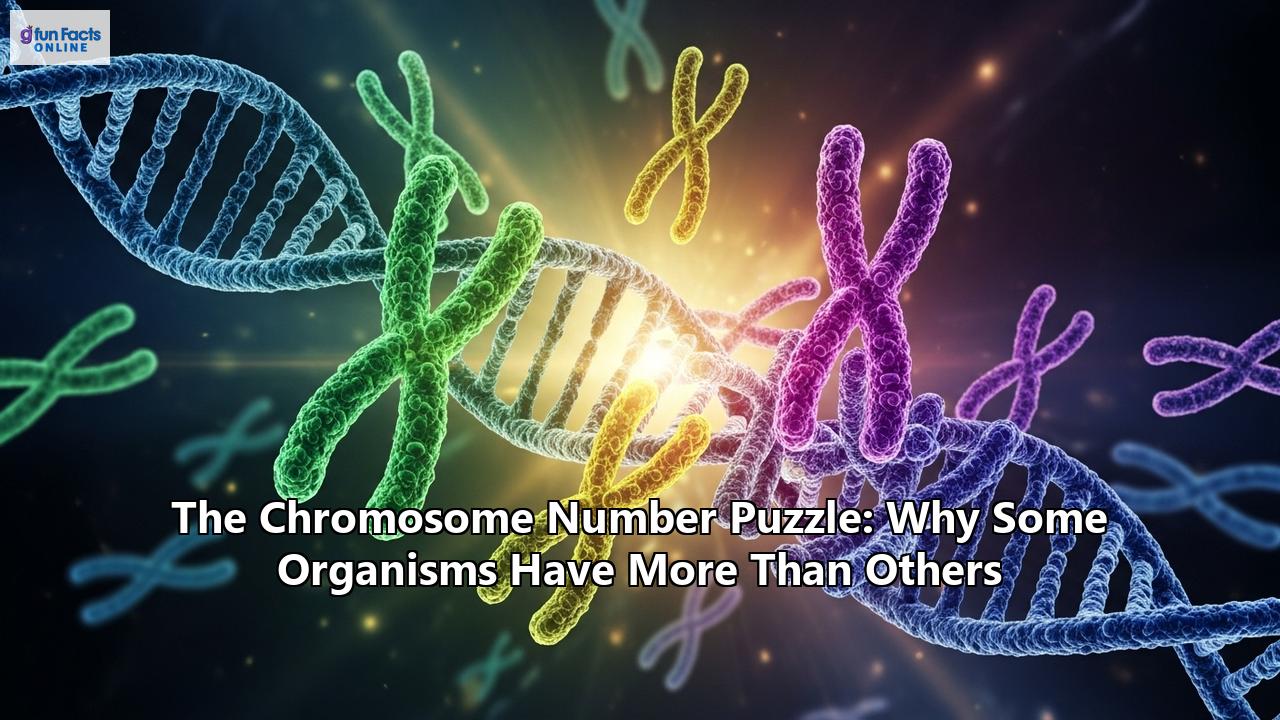 The Chromosome Number Puzzle: Why Some Organisms Have More Than Others