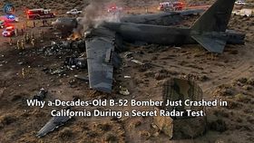 Why a Decades-Old B-52 Bomber Just Crashed in California During a Secret Radar Test