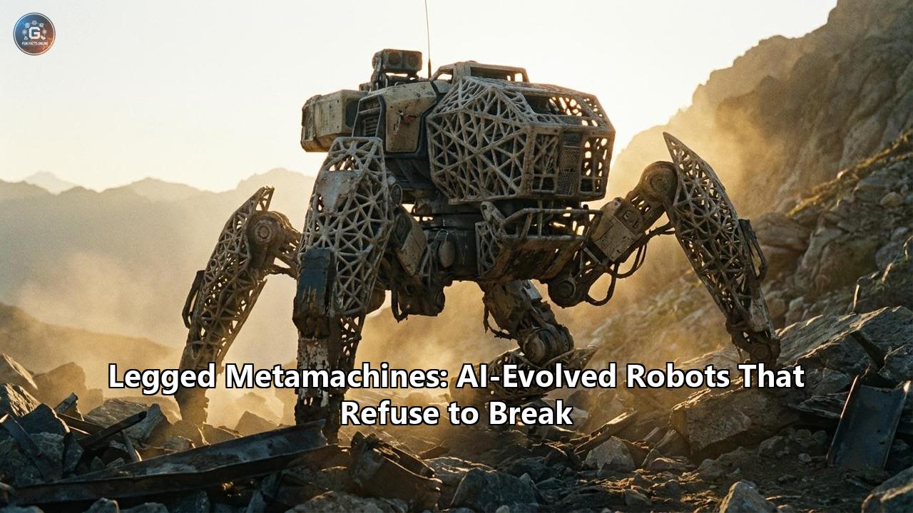 Legged Metamachines: AI-Evolved Robots That Refuse to Break