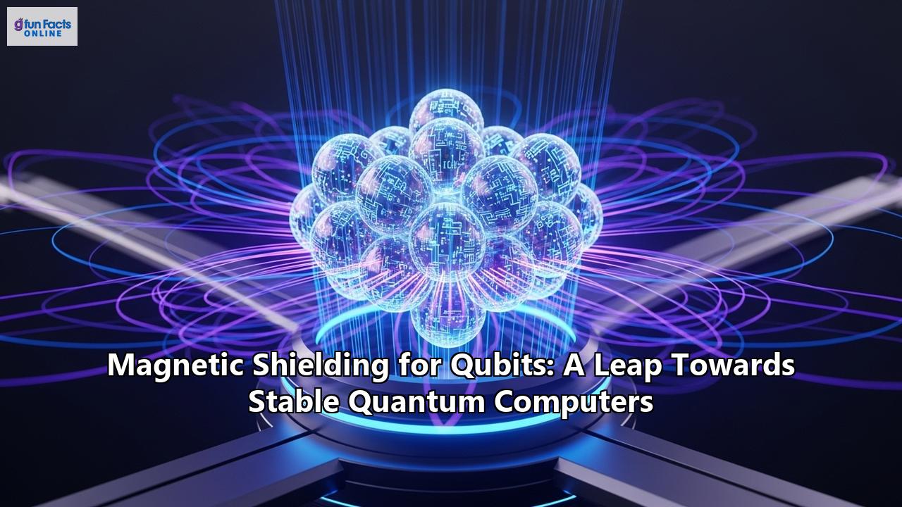 Magnetic Shielding for Qubits: A Leap Towards Stable Quantum Computers