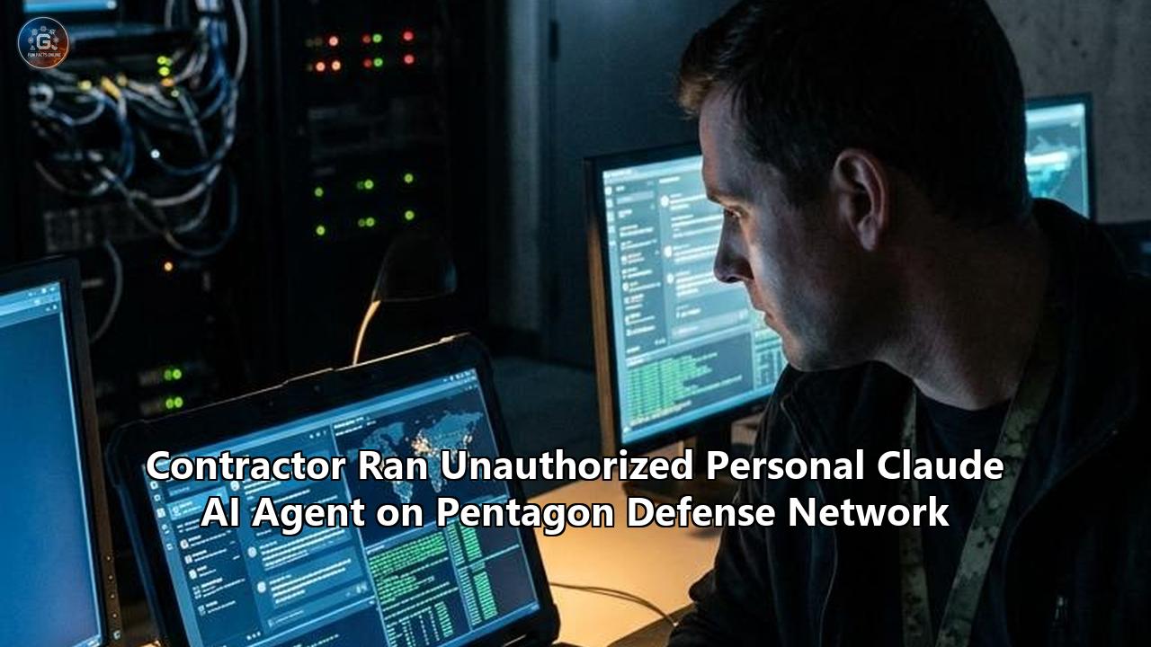 Contractor Ran Unauthorized Personal Claude AI Agent on Pentagon Defense Network