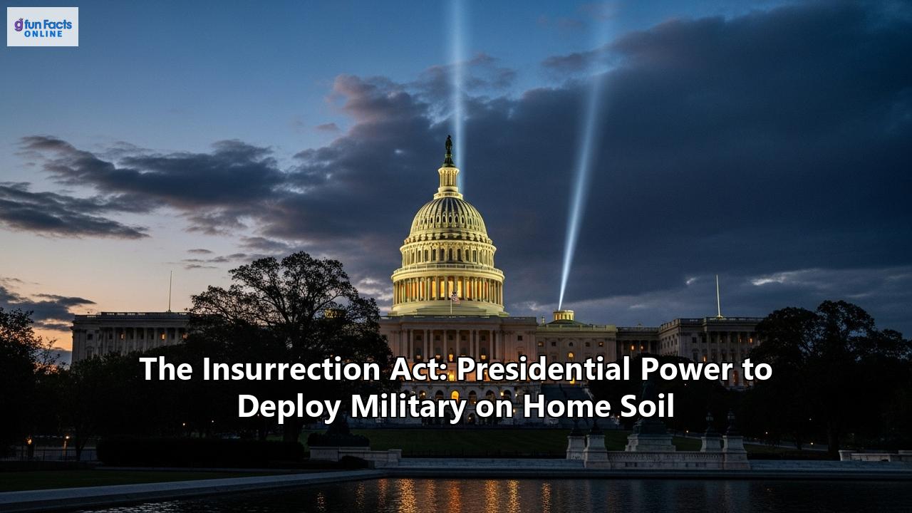 The Insurrection Act: Presidential Power to Deploy Military on Home Soil