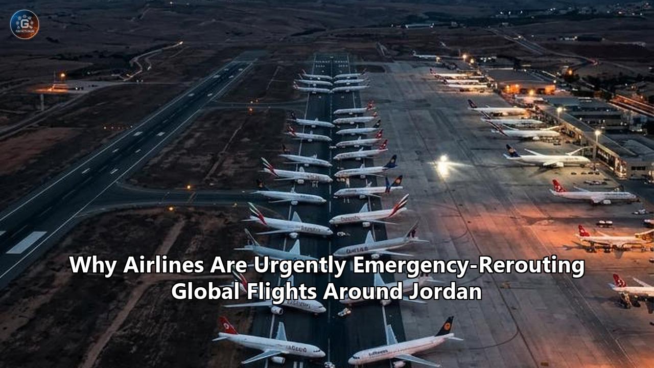 Why Airlines Are Urgently Emergency-Rerouting Global Flights Around Jordan