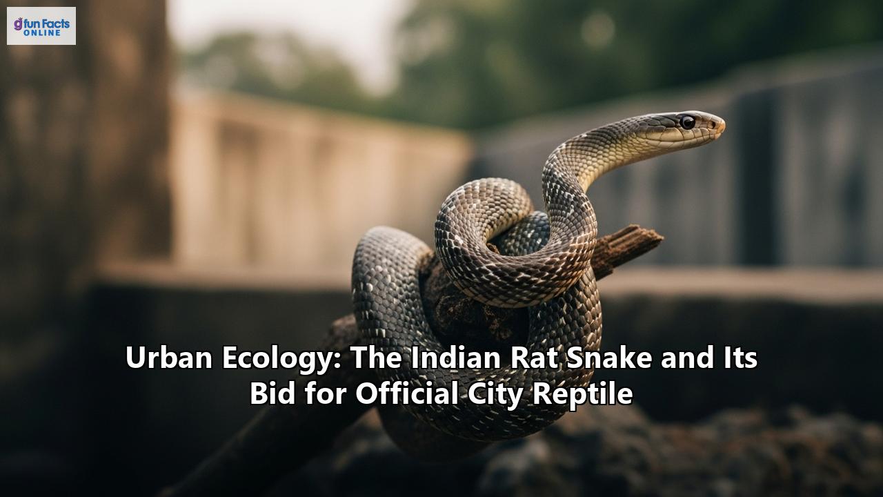 Urban Ecology: The Indian Rat Snake and Its Bid for Official City Reptile