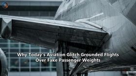 Why Today's Aviation Glitch Grounded Flights Over Fake Passenger Weights