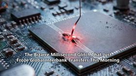 The Bizarre Millisecond Glitch That Just Froze Global Interbank Transfers This Morning
