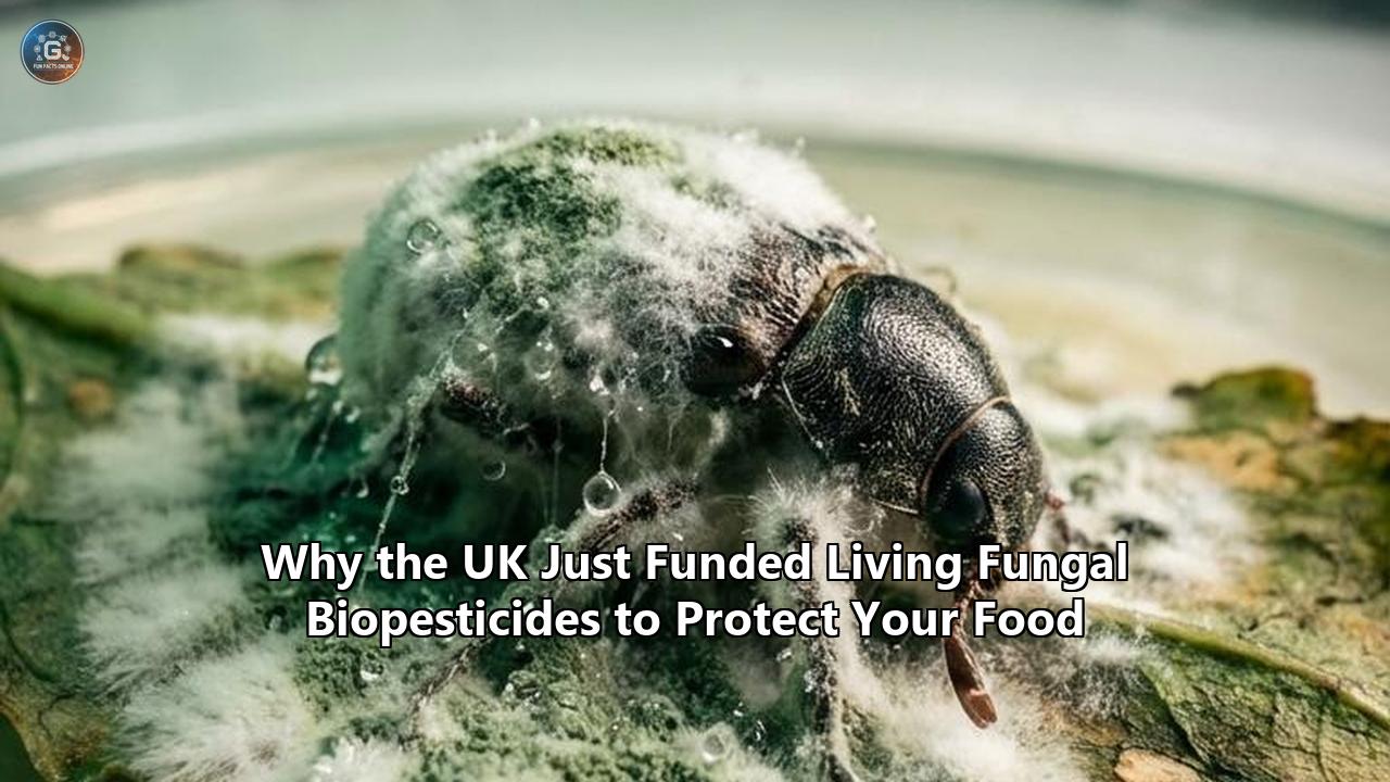 Why the UK Just Funded Living Fungal Biopesticides to Protect Your Food