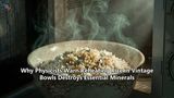 Why Physicists Warn Reheating Rice in Vintage Bowls Destroys Essential Minerals