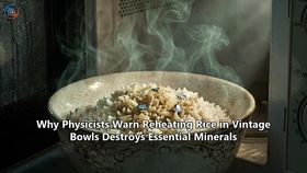 Why Physicists Warn Reheating Rice in Vintage Bowls Destroys Essential Minerals