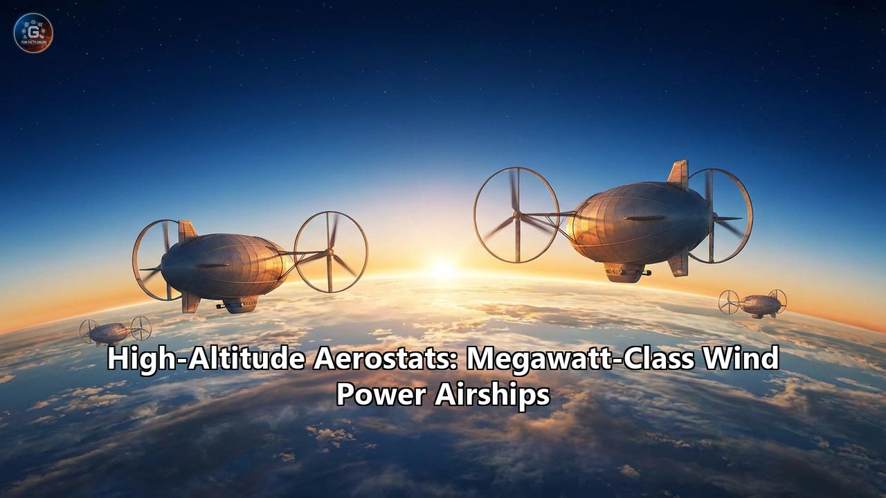 High-Altitude Aerostats: Megawatt-Class Wind Power Airships
