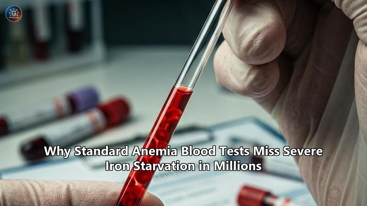 Why Standard Anemia Blood Tests Miss Severe Iron Starvation in Millions