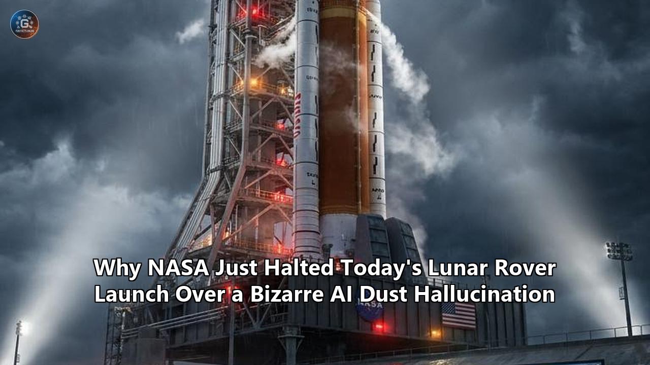Why NASA Just Halted Today's Lunar Rover Launch Over a Bizarre AI Dust Hallucination