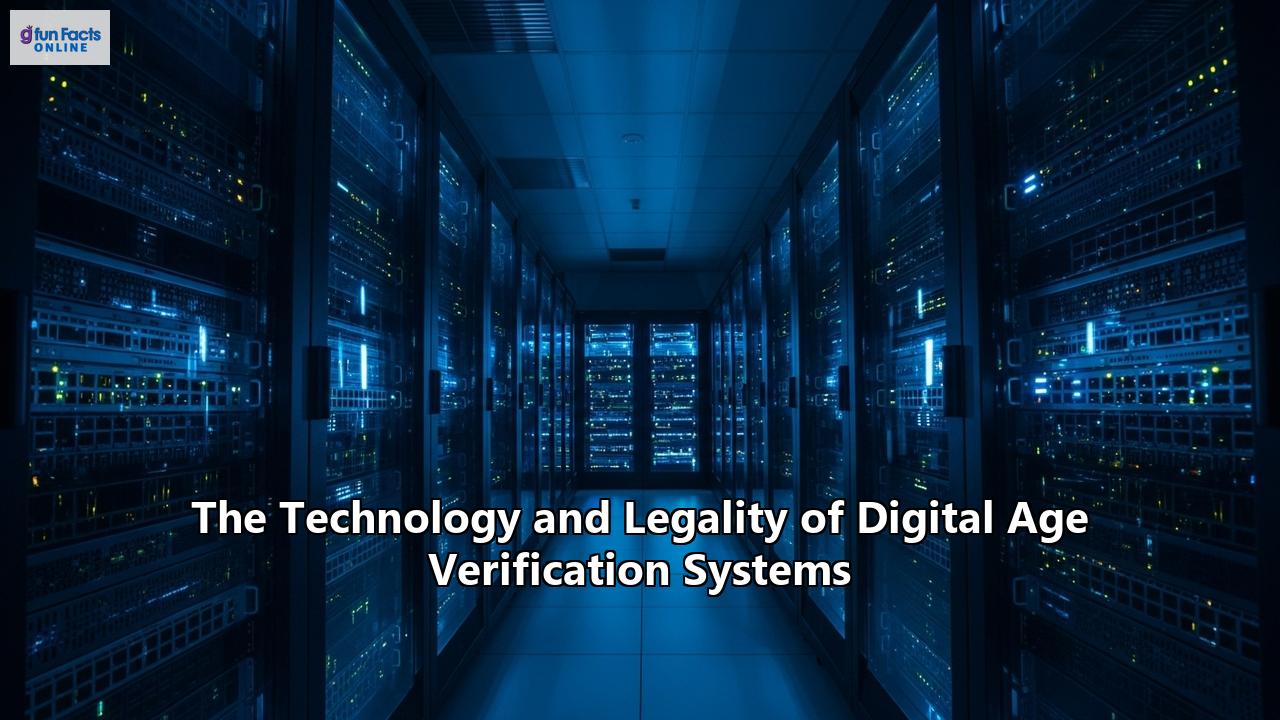 The Technology and Legality of Digital Age Verification Systems