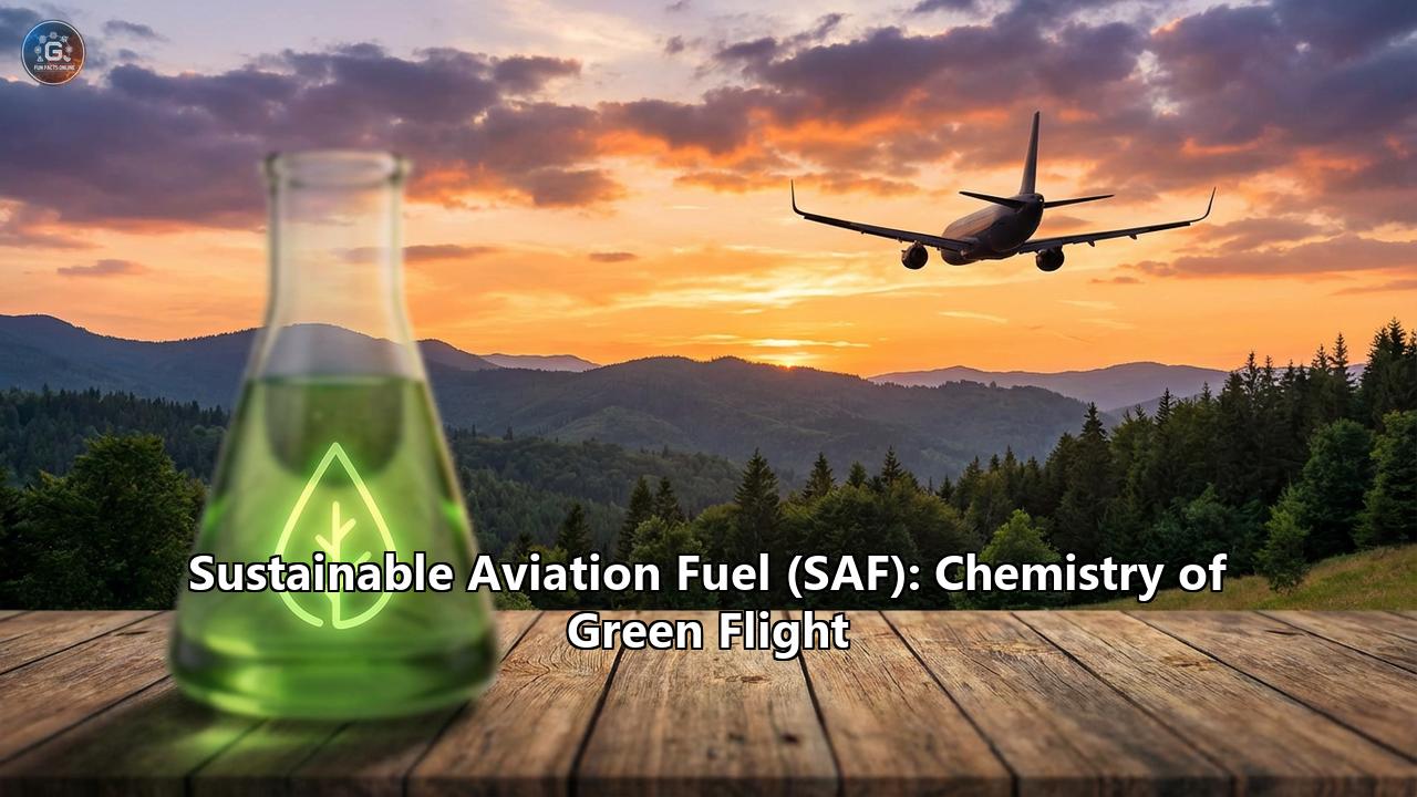 Sustainable Aviation Fuel (SAF): Chemistry of Green Flight