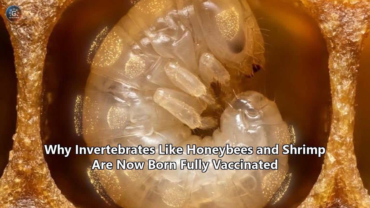 Why Invertebrates Like Honeybees and Shrimp Are Now Born Fully Vaccinated