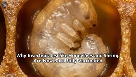 Why Invertebrates Like Honeybees and Shrimp Are Now Born Fully Vaccinated