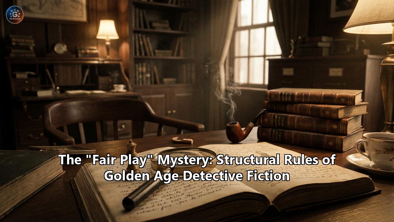 The "Fair Play" Mystery: Structural Rules of Golden Age Detective Fiction