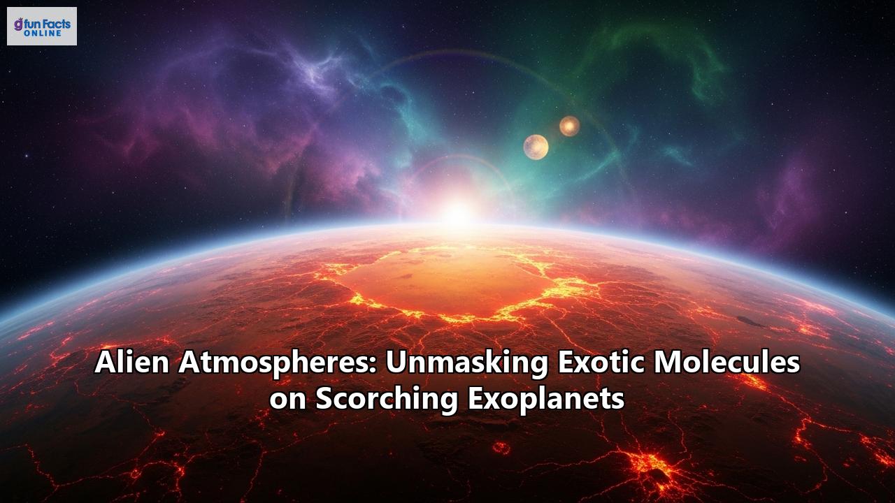 Alien Atmospheres: Unmasking Exotic Molecules on Scorching Exoplanets
