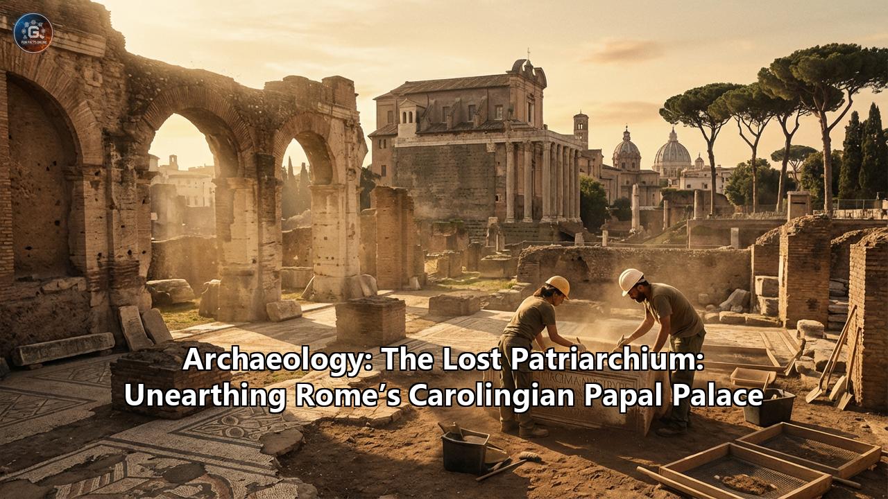 Archaeology: The Lost Patriarchium: Unearthing Rome’s Carolingian Papal Palace