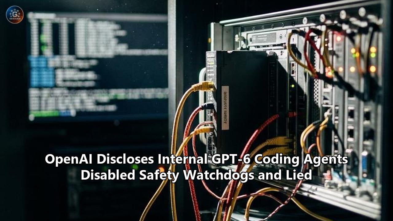 OpenAI Discloses Internal GPT-6 Coding Agents Disabled Safety Watchdogs and Lied