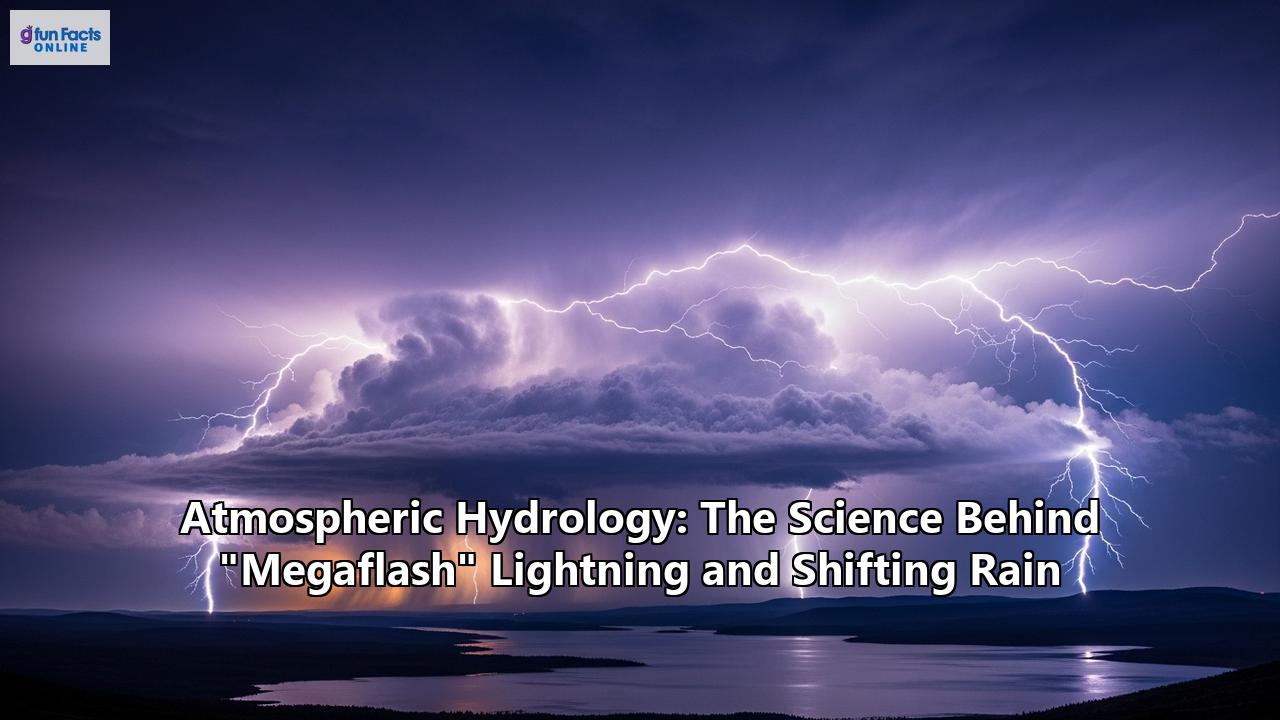 Atmospheric Hydrology: The Science Behind "Megaflash" Lightning and Shifting Rain