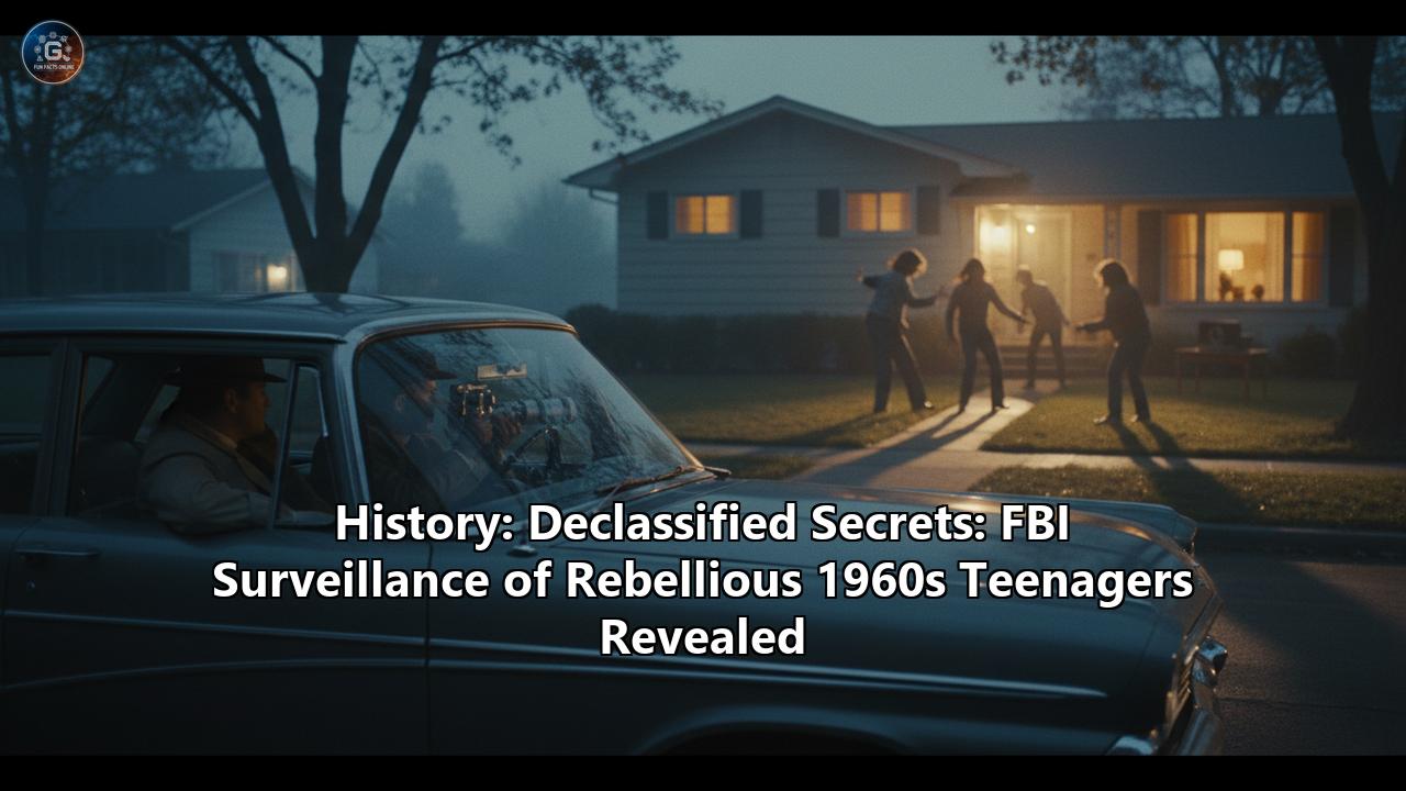History: Declassified Secrets: FBI Surveillance of Rebellious 1960s Teenagers Revealed