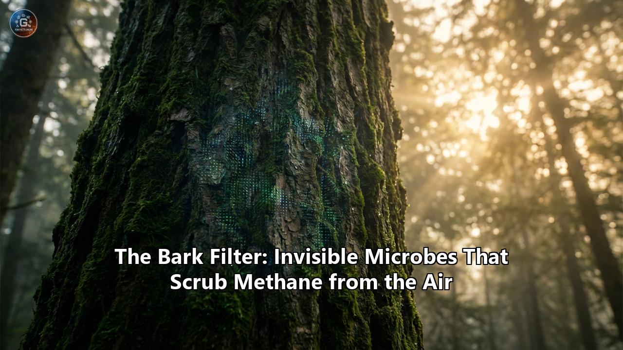 The Bark Filter: Invisible Microbes That Scrub Methane from the Air