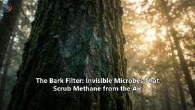 The Bark Filter: Invisible Microbes That Scrub Methane from the Air