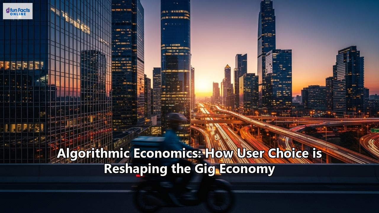Algorithmic Economics: How User Choice is Reshaping the Gig Economy