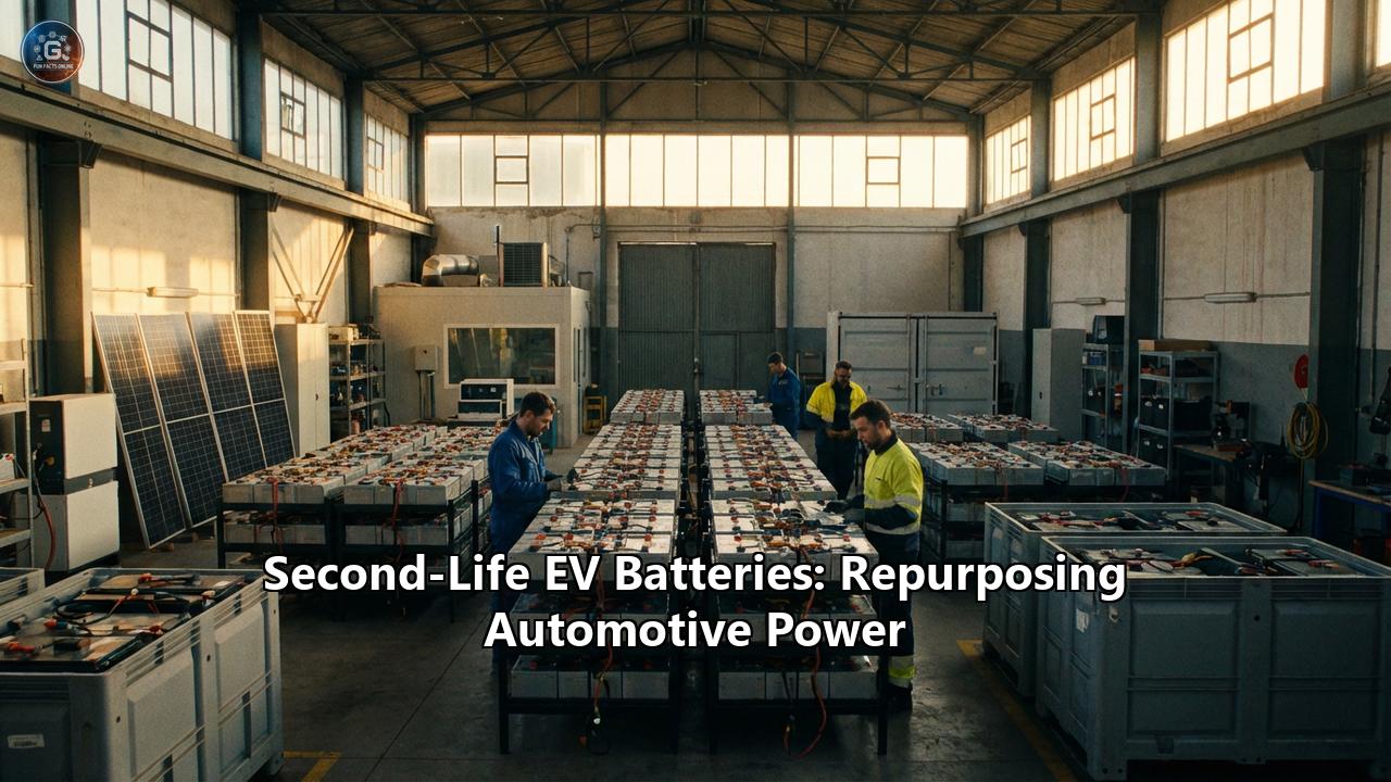 Second-Life EV Batteries: Repurposing Automotive Power