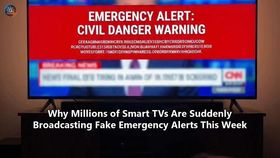 Why Millions of Smart TVs Are Suddenly Broadcasting Fake Emergency Alerts This Week