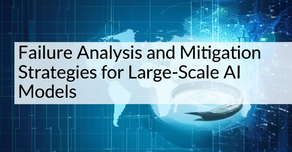 Failure Analysis and Mitigation Strategies for Large-Scale AI Models
