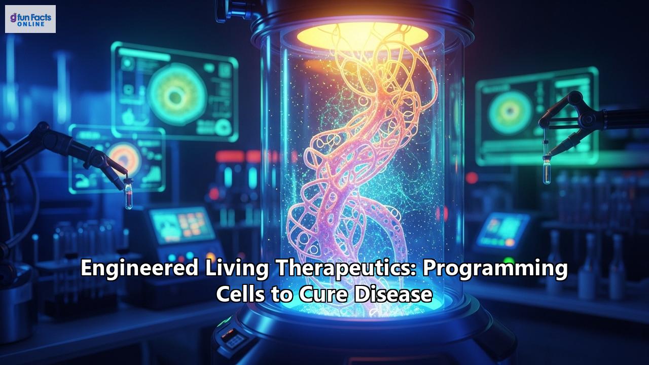 Engineered Living Therapeutics: Programming Cells to Cure Disease