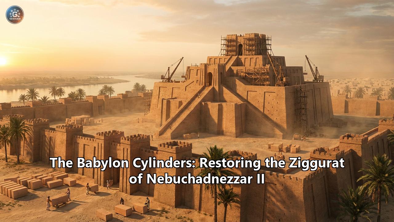 The Babylon Cylinders: Restoring the Ziggurat of Nebuchadnezzar II
