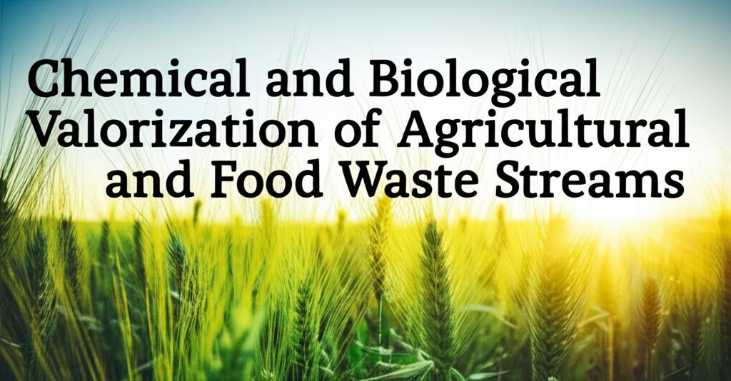 Chemical and Biological Valorization of Agricultural and Food Waste Streams