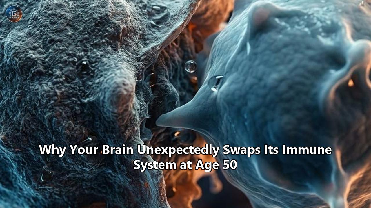 Why Your Brain Unexpectedly Swaps Its Immune System at Age 50