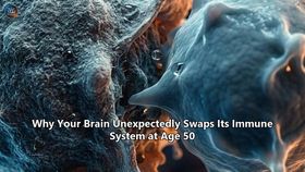 Why Your Brain Unexpectedly Swaps Its Immune System at Age 50